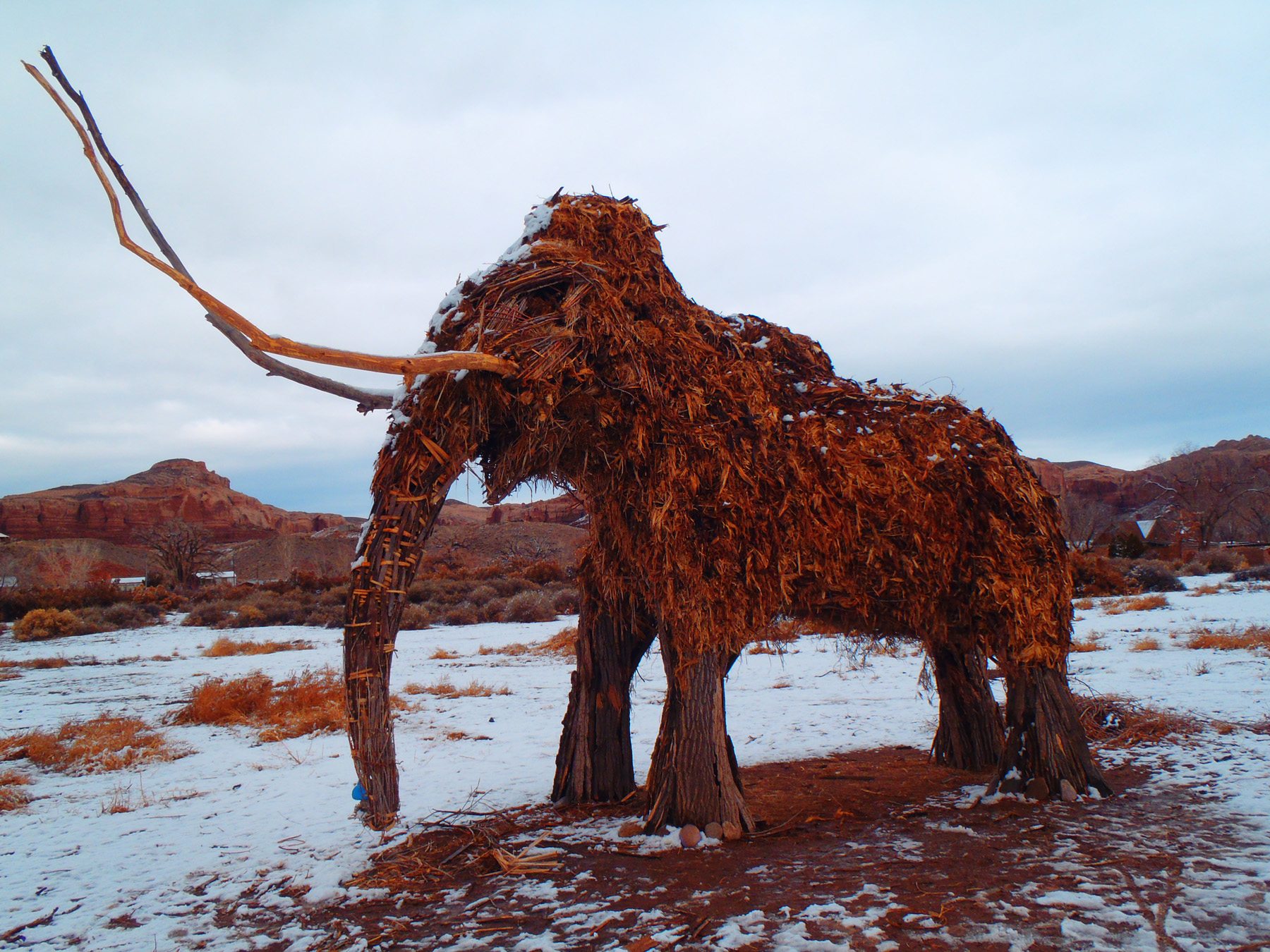 LDS Church planning to de-extinct wooly mammoth, encourage local NHL club to sign.